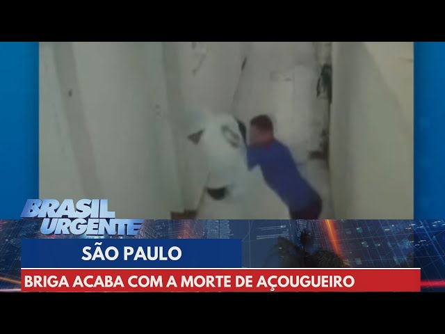 Briga por peça de carne acaba com a morte de açougueiro | Brasil Urgente
