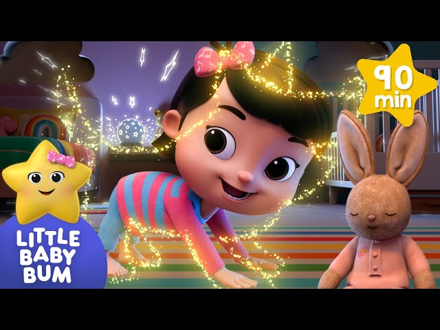 Nighttime Stretch - Kids Yoga Songs ⭐ Little Baby Bum Nursery Rhymes - Long Song Mix for Babies