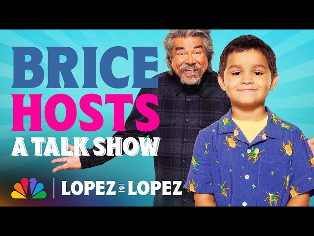Brice Gonzalez Hosts an Early Morning Talk Show | Lopez vs Lopez | NBC