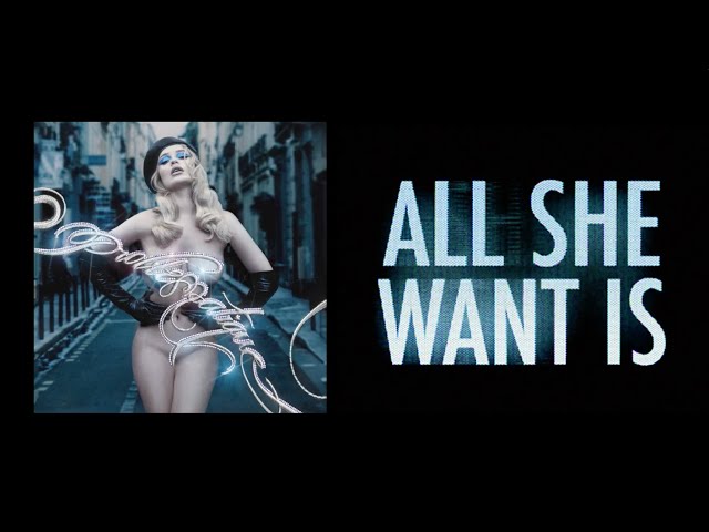Kim Petras - All She Wants (feat. Paris Hilton) (Official Lyric Video)