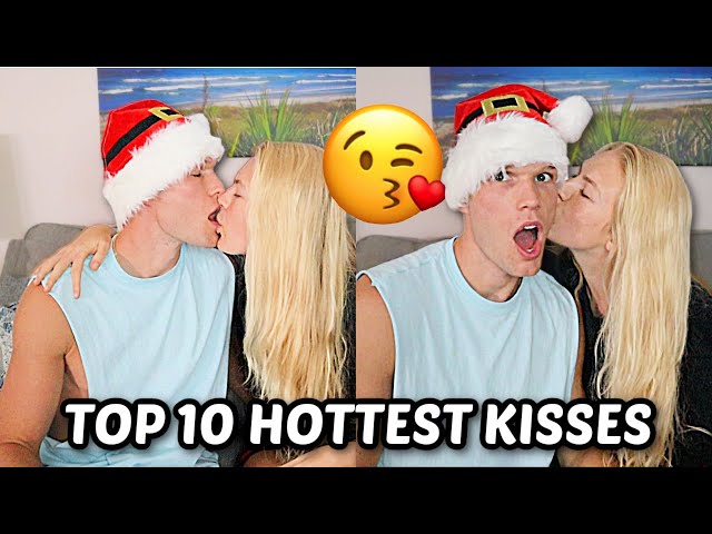 Testing The 10 HOTTEST KISSES On My Boyfriend!