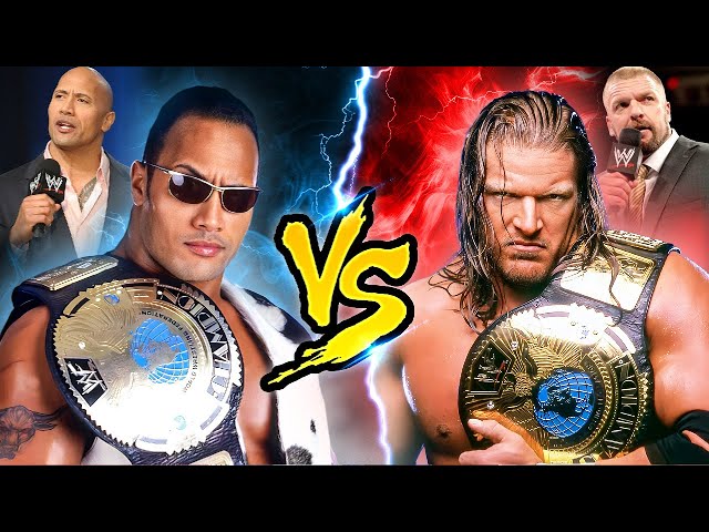 The Eternal Rivalry of The Rock vs Triple H | Feud Forever