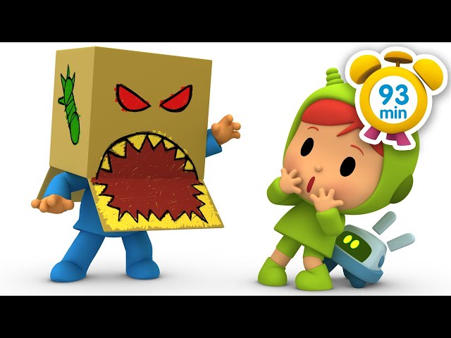 🕷POCOYO in ENGLISH - Back to Halloween Night [93 min] |Full Episodes | VIDEOS and CARTOONS for KIDS