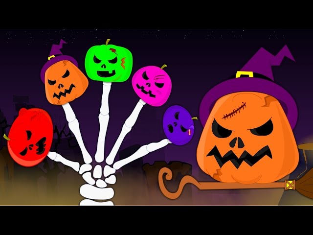 Finger Family Pumpkins | Scary Nursery Rhymes | Kids Songs | Baby Rhymes