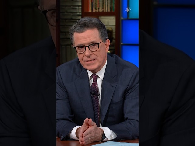Don’t miss David @Letterman on #Colbert this MONDAY, Nov. 20 on CBS. #shorts
