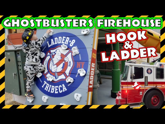 Ghostbusters Toy Playset! - Hook & Ladder 8 GHOST CLIMBER CHALLEGE! (Pt.10)