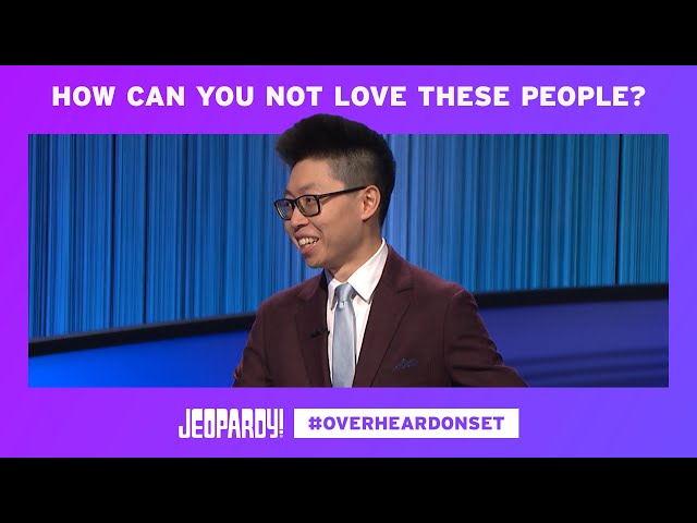 It's All Love Over Here | Overheard On Set | JEOPARDY!