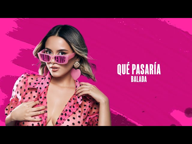 Amy Gutiérrez - Qué Pasaría / Balada (Lyric Video)