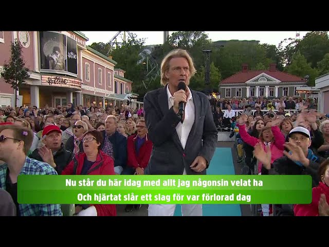Allsång Tommy Nilsson – Öppna din dörr - Lotta på Liseberg (TV4)