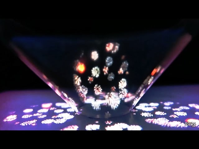 How to make an Indoor Fireworks Hologram Show