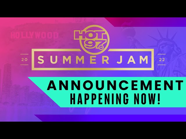 Summer Jam 2022 Line Up Announcement - LIVE w/ Ebro in the Morning!