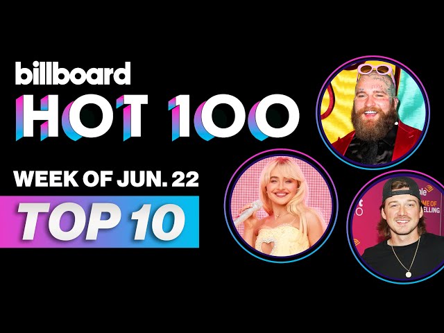 Billboard Hot 100 Top 10 Countdown For June 22, 2024 | Billboard News