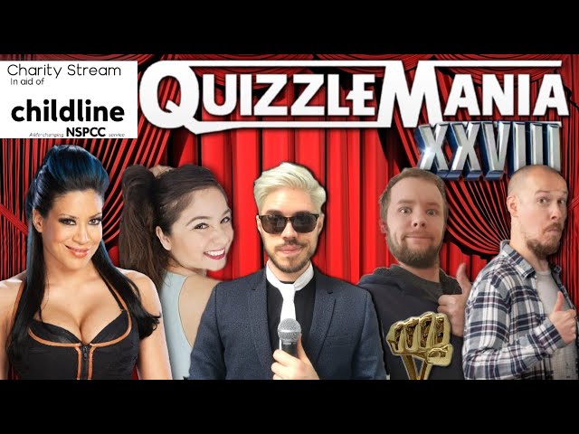 QuizzleMania 28 feat. MELINA - NSPCC & Childline Charity Stream