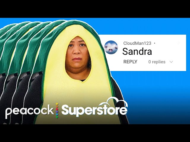 Sandra in One Word (Voted for by YOU!) - Superstore