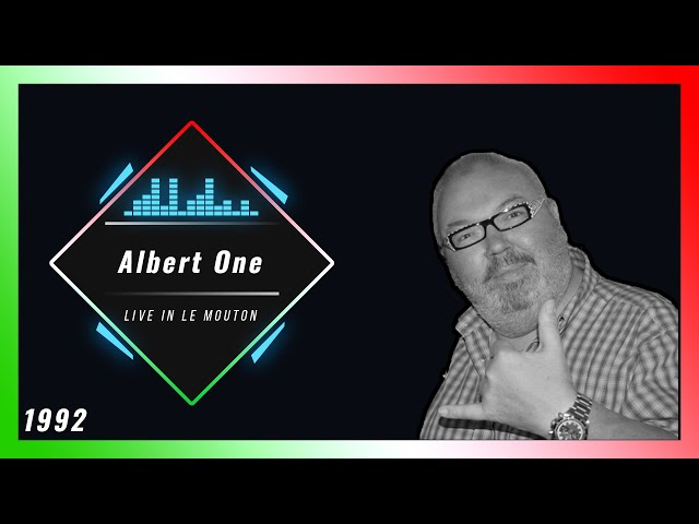 Albert One live in Le Mouton. 1992