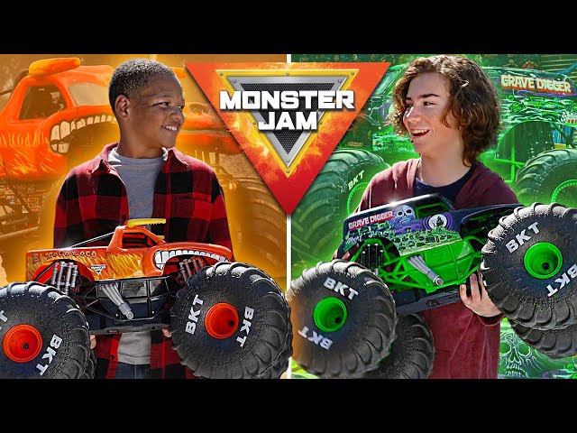 Monster Jam RC Trucks & Toy Stunts - Revved Up Recaps 1 HOUR
