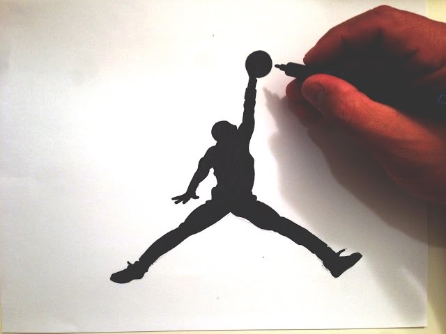 How to Draw the Jumpman Logo