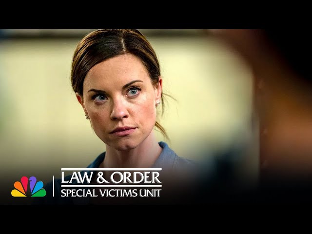Benson Applauds Detective Muncy for How She Spoke to Young Rape Survivor | NBC’s Law & Order: SVU