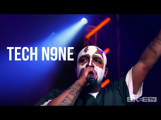 Tech N9ne "Hood Go Crazy" Live on SKEE TV (Debut Television Performance)