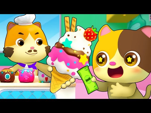 Magic Ice Cream Truck | Learn Colors, Numbers Song | Nursery Rhymes | Kids Songs | BabyBus