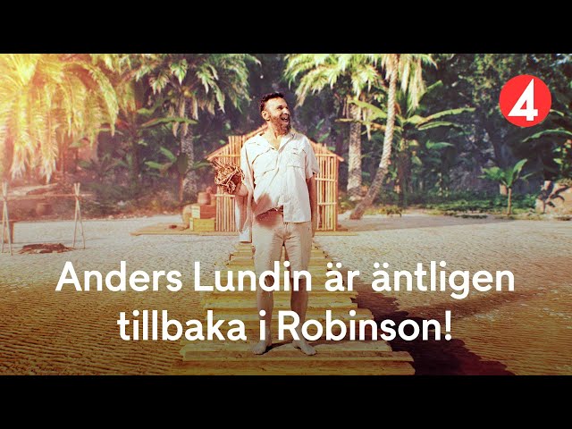 Anders Lundin är tillbaka i Robinson!