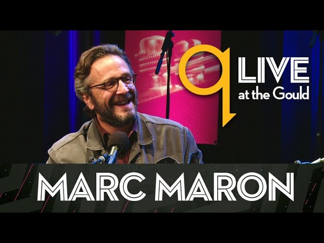 Marc Maron shares his interview skills with Shad : q Live at the Gould