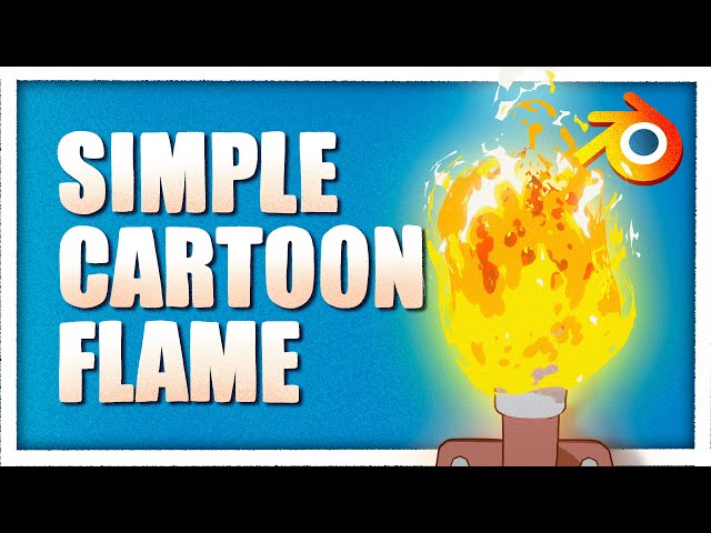 How to Create Simple Cartoon Flames in Blender