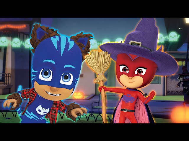 Halloween Tricksters 🎃 Double Episode 👻 PJ Masks Official