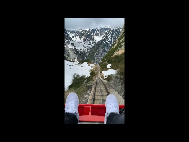 Traveller Takes a Ride on Switzerland's Gelmerbahn