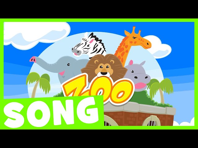 Let's Go To the Zoo | Animal Song for Kids