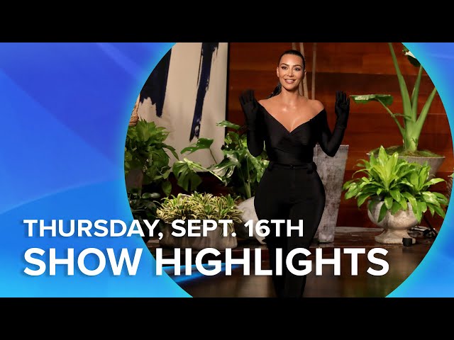 Kim Kardashian West and More! | Highlights From Thursday, September 16th