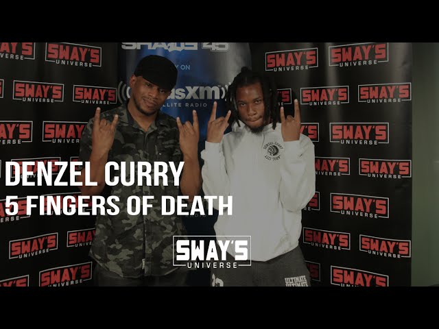 Denzel Curry Kicks an Impressive 5 Fingers of Death Freestyle Completely Off The Dome