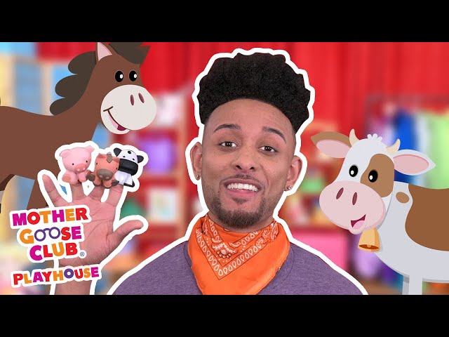 Old MacDonald Had a Farm | Mother Goose Club Playhouse Songs & Rhymes
