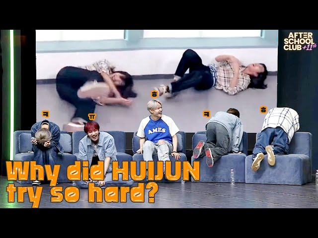 [After School Club] Why did HUIJUN try so hard? (Behind Clip)