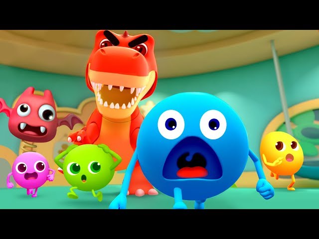 Colorful Candies in Toy Land | Colors Song,  Dinosaur Songs | Nursery Rhymes | Baby Songs | BabyBus