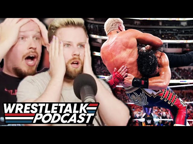 Roman Reigns BEATS Cody Rhodes REACTION!