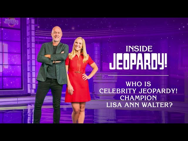 Who is Celebrity Jeopardy! Champion Lisa Ann Walter? | Inside Jeopardy! | JEOPARDY!