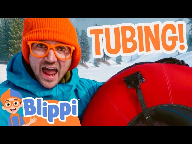 Blippi Goes Tubing Down the Mountain! | Blippi Full Episodes
