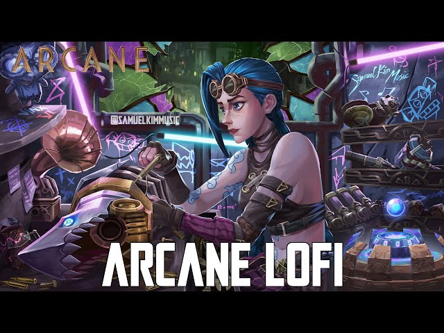 Arcane Chill LoFi Hip Hop Mix (Enemy & Guns for Hire) | Study with Jinx