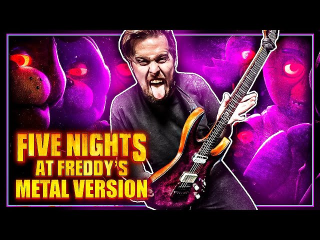 Five Nights at Freddy's (Movie) Theme goes harder 🎵 Metal Version | FNAF Movie OST
