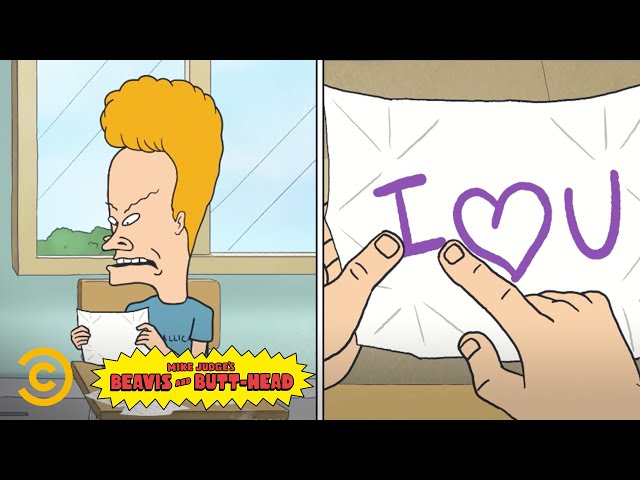 Beavis Gets a Note From a Girl – Mike Judge’s Beavis and Butt-Head