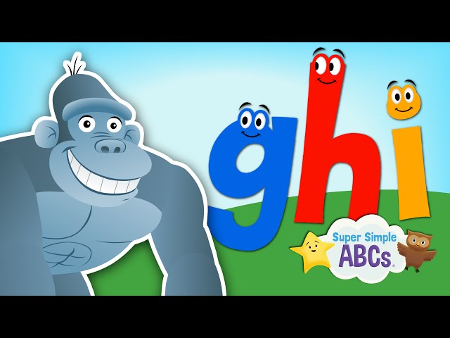 The Sounds of the Alphabet | g-h-i | Super Simple ABCs
