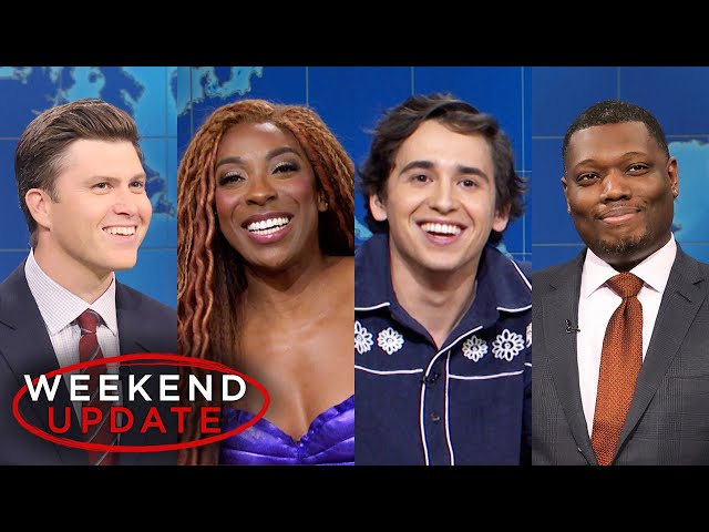 Weekend Update ft. Ego Nwodim and Marcello Hernández - SNL