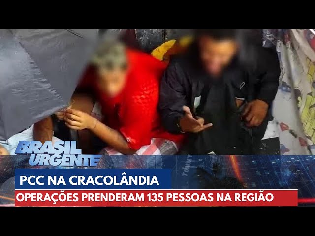 Operações já prenderam 135 na Cracolândia por diversos crimes | Brasil Urgente