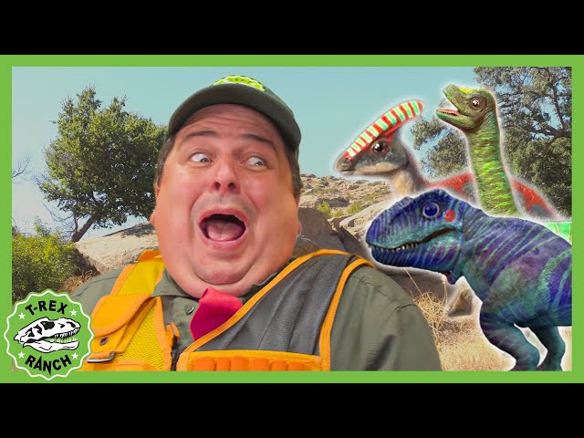 Adventures in Baby Dino-sitting! | T-Rex Ranch Dinosaur Videos for Kids