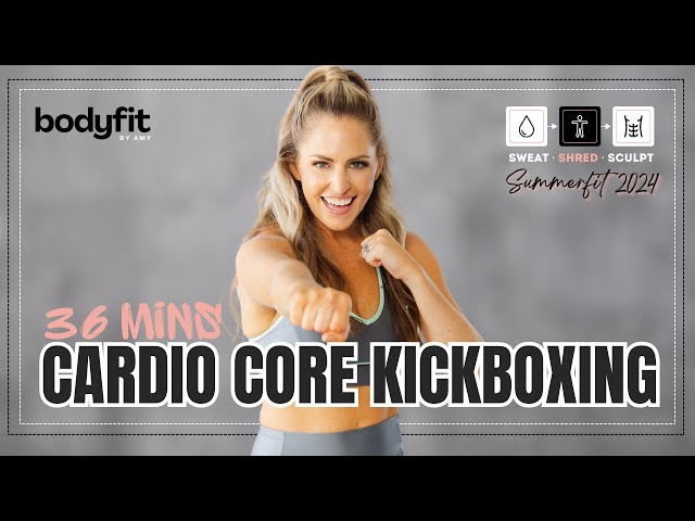 Ultimate Cardio Core Kickboxing Workout : 36 Minutes Of Intense Fitness! - SHRED DAY 7