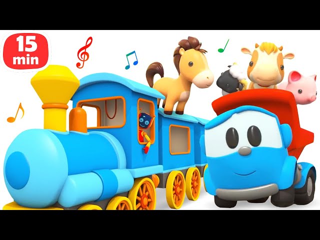 Sing with Leo! The Animals’ Train song for kids. Nursery rhymes and kids’ songs.
