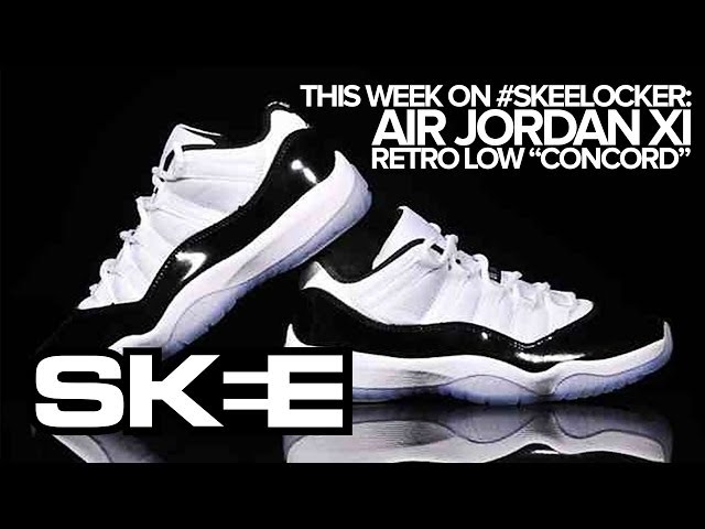 #SKEELOCKER: Air Jordan XI Retro Low "Concord"