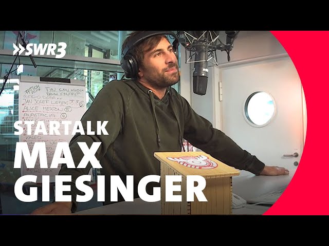 Max Giesinger im Festivalradio – SWR3 New Pop Festival 2017