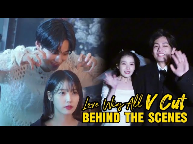 Behind the Scenes V Cut from “Love Wins All” MV making 😍 IUxV #taehyung #v #bts #love_wins_all #iu